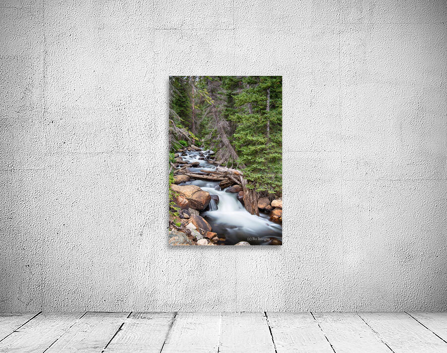 Rocky Mountain Stream Wall Preview