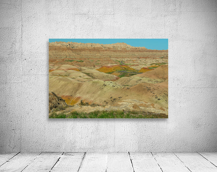 Discover the Vibrant Beauty and Rich Fossils of Badlands Nationa Wall Preview