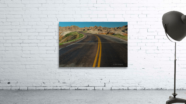 Journey of Colors Driving Through the Enchanting Badlands Wall Preview