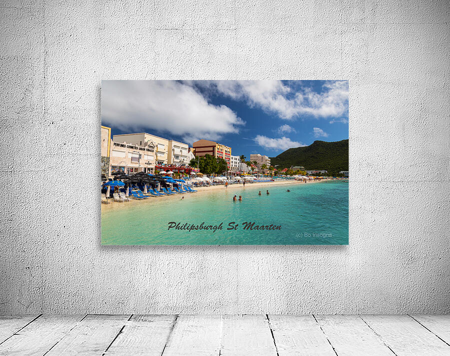 Philipsburgh St Maarten Poster Postcard Wall Preview