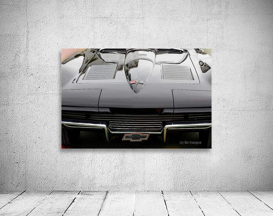 timeless design of a 1965 Chevy Corvette  Wall Preview