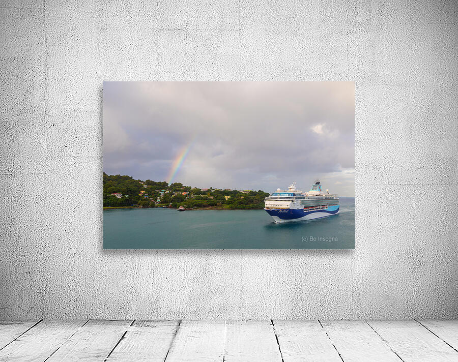 Rainbow - Marella Voyager Cruise Ship - St Lucia Wall Preview