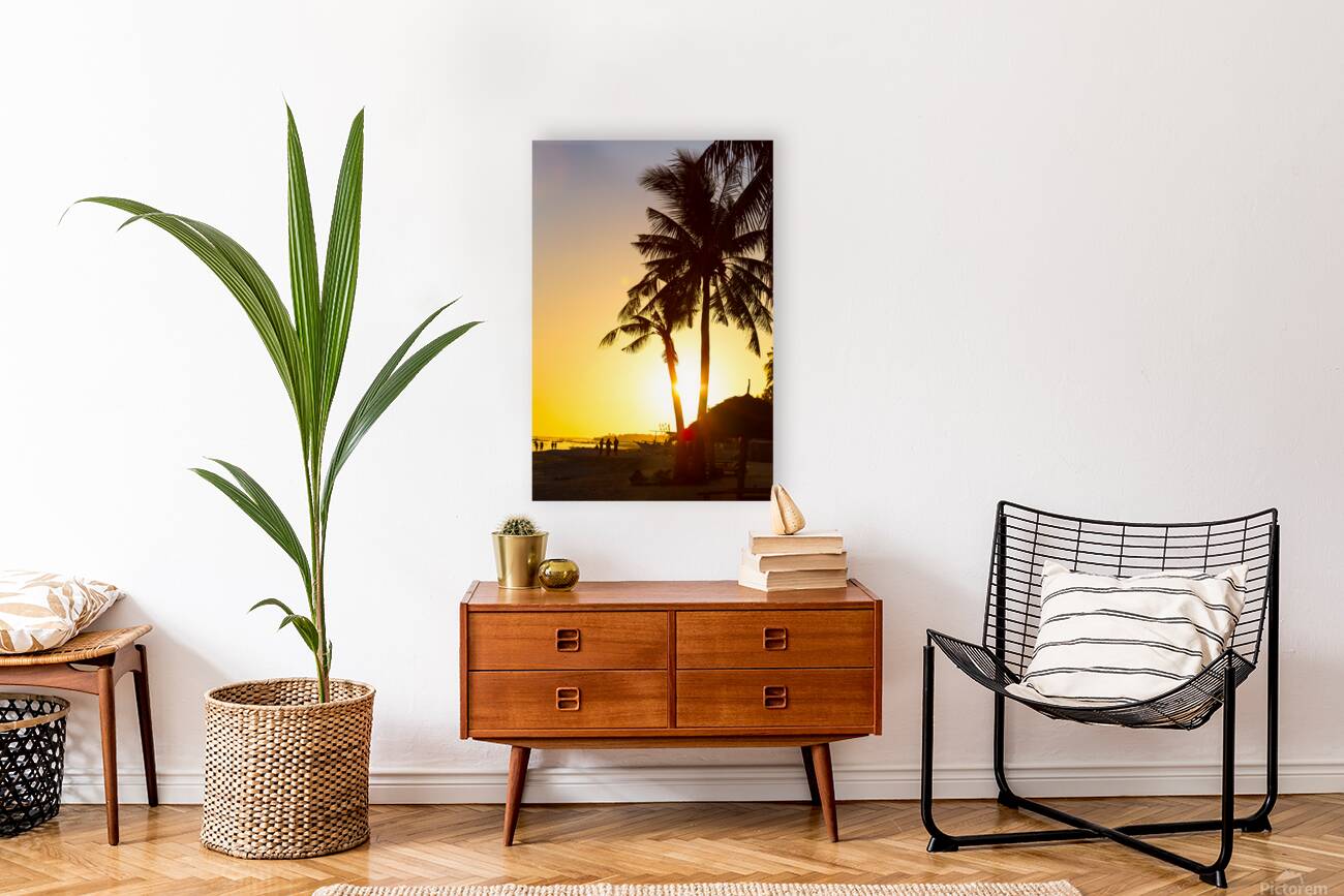 Golden Beach Tropics Reproduction