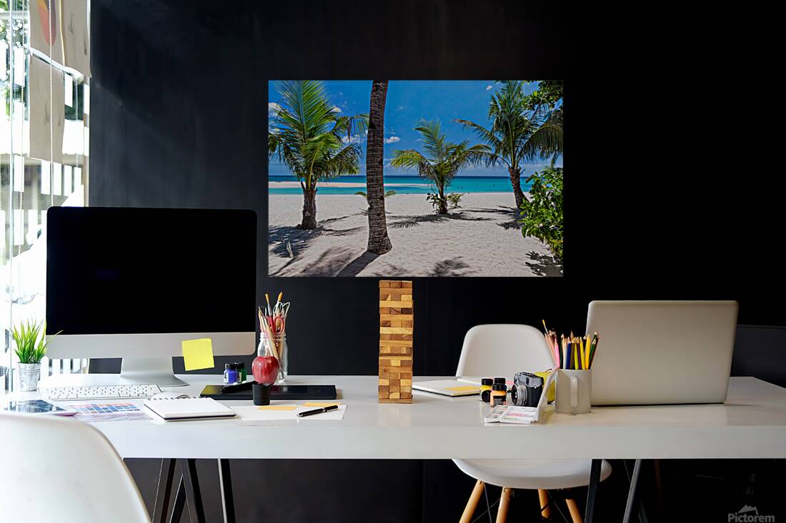 Tropical Vacation View Reproduction