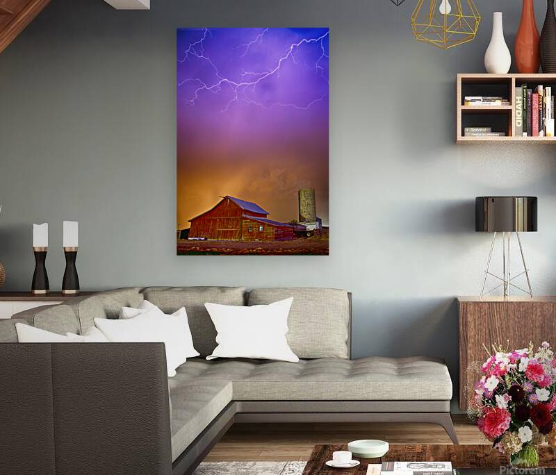 Colorful Country Storm Reproduction