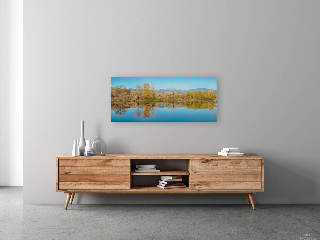 Autumn CO Twin Peaks Golden Ponds Reflections Reproduction