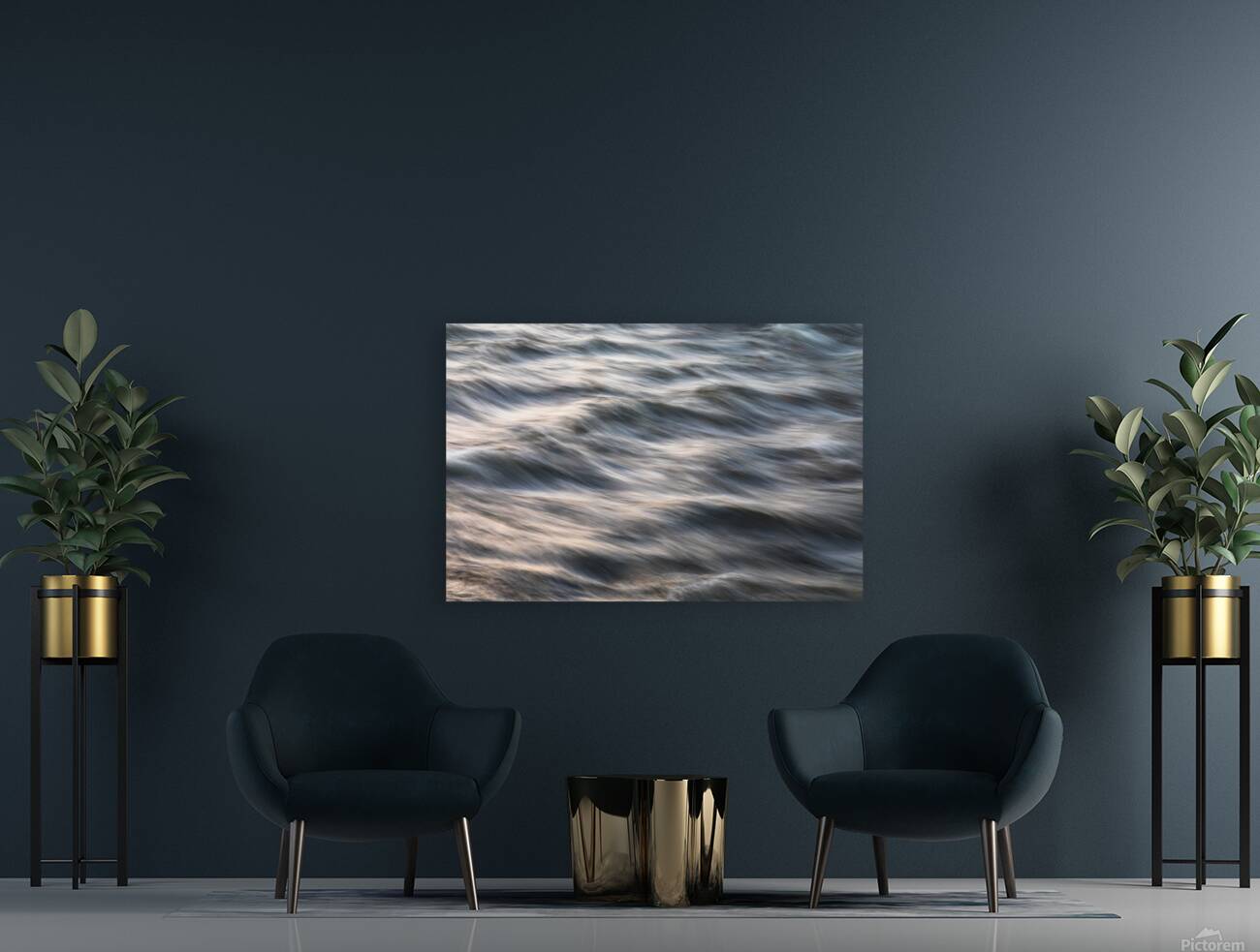 South Boulder Creek Sunset Blurred Lines Reproduction