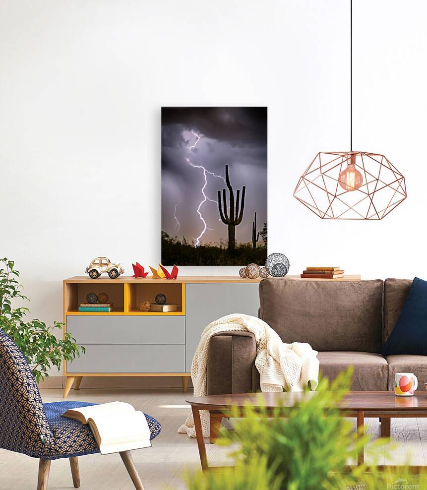 Sonoran Desert Monsoon Storming Reproduction