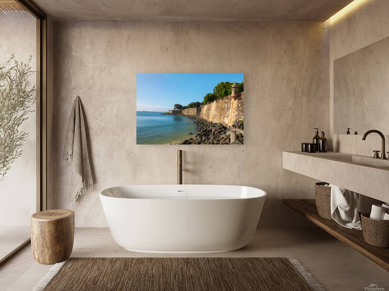 Historic Walls the Essence of San Juan Puerto Rico Reproduction