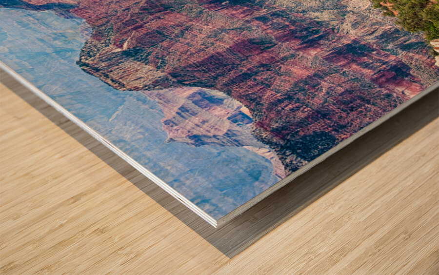 Deep Inside The Grand Canyon 2 Wood print