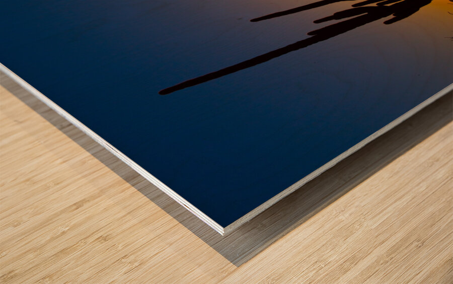 Just Another Sonoran Desert Sunrise Wood print