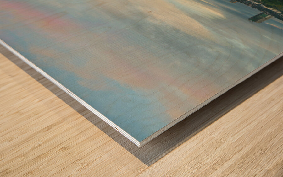 Lahug   Cebu City Sunset: A 41 Image Timed Stack Masterpiece Wood print