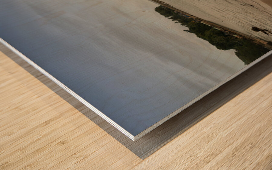 Tranquil Panoramic Beachscape of Negros Oriental Wood print