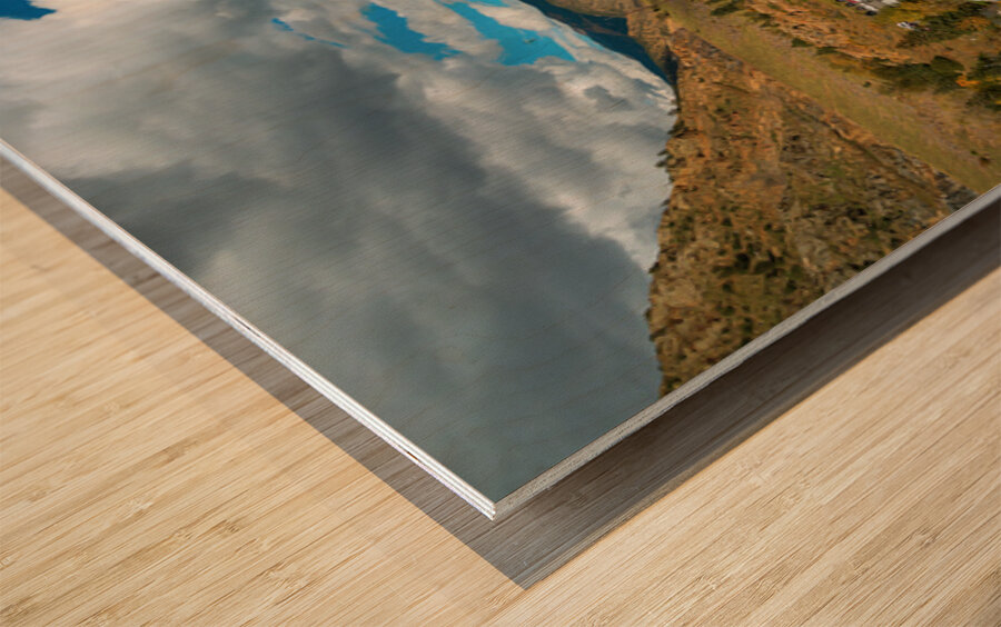 Georgetown Colorado Wood print