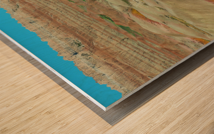 Discover the Vibrant Beauty of Badlands National Park SD Wood print