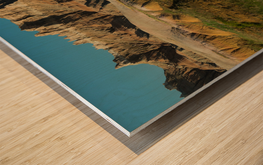 Colors Unveiled Exploring the Vibrant Landscape of South Dakota Wood print