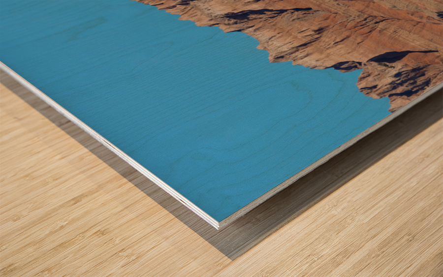 Breathtaking Panoramic Views - Badlands National Park   Wood print