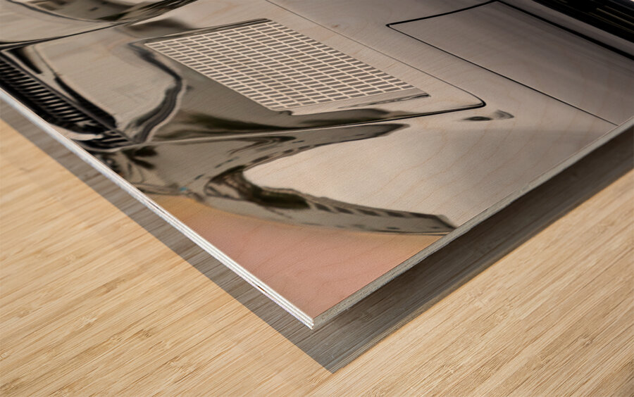 timeless design of a 1965 Chevy Corvette  Wood print