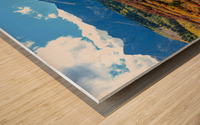 Colorado Painted Landscape Panorama PT2a Impression sur bois