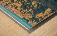 Canyon Majesty Breathtaking Badlands Landscape of South Dakota Wood print